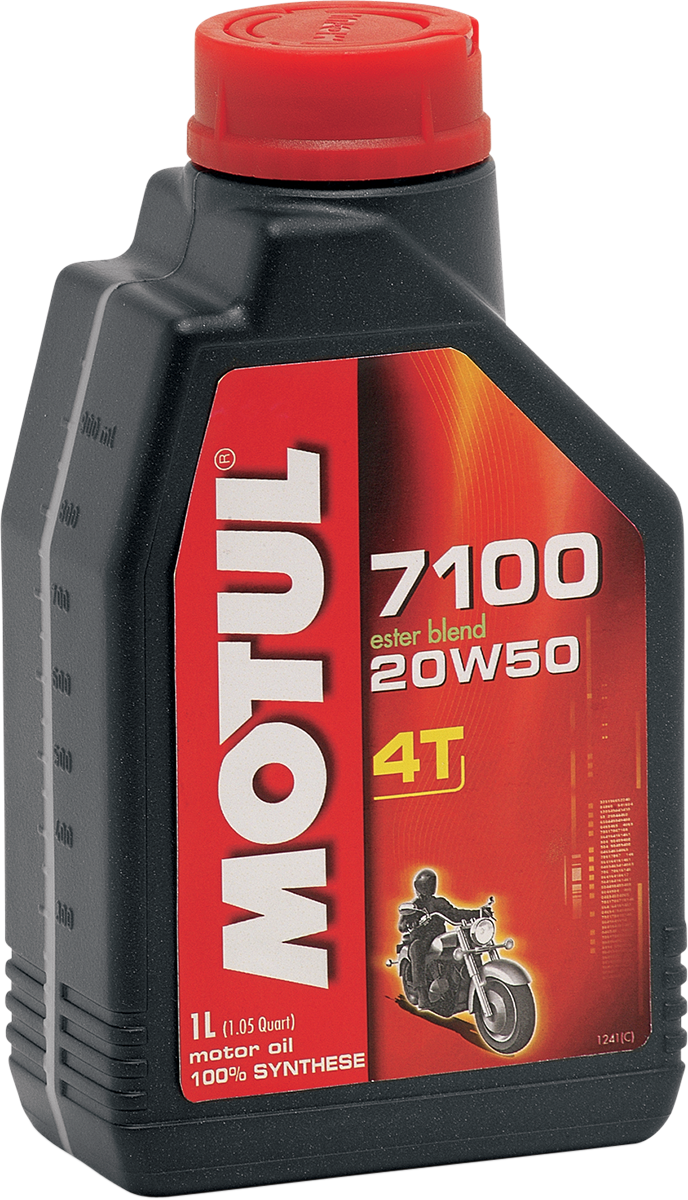 MOTUL 7100 4T Synthetic Oil 20W-50 - 1L | Part Number 104103