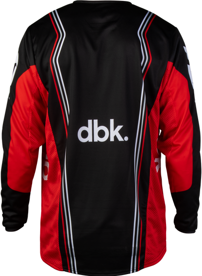 Kinetic Dbk Jersey Black/Red/White Xl