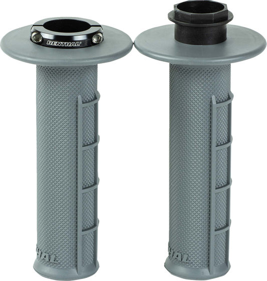 Renthal MX Original Lock-On Grips G235 – Medium Half-Waffle Design for Off-Road Motorcycles