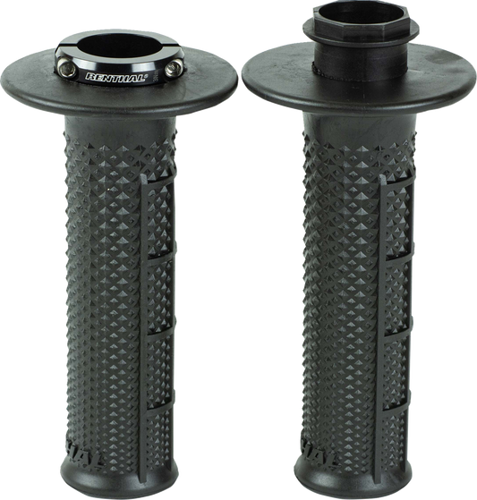 Renthal MX R-Works Lock-On Grips - Ultra Tacky Taper Half Waffle (Part G239)