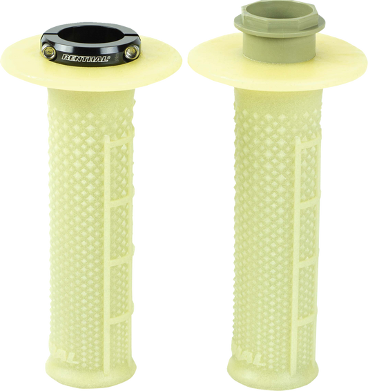 Renthal MX R-Works Lock-On Grips with Aramid and Taper Half Waffle - Part G240