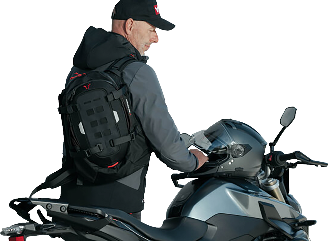 SW-MOTECH PRO Cosmo Backpack Black/Anthracite BC.RUC.00.004.30000
