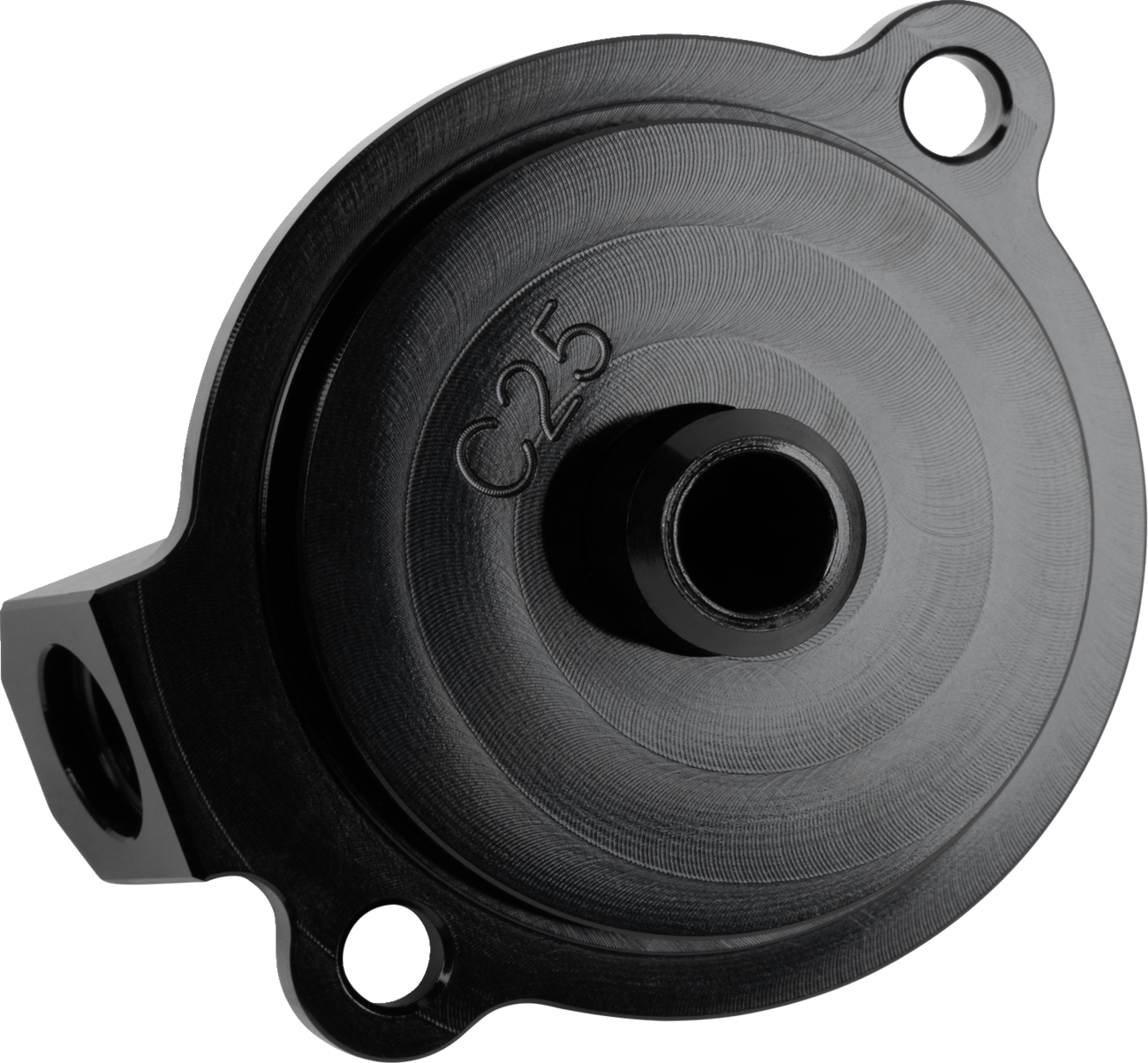 Moose Offroad T14-5321GB Oil Filter Cover for Husqvarna and KTM - CNC Machined Aluminum with Black Anodized Finish