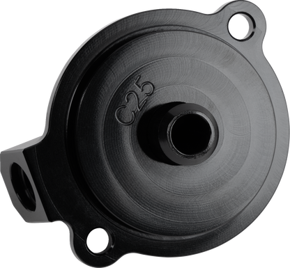 Moose Offroad T14-5321GB Oil Filter Cover for Husqvarna and KTM - CNC Machined Aluminum with Black Anodized Finish
