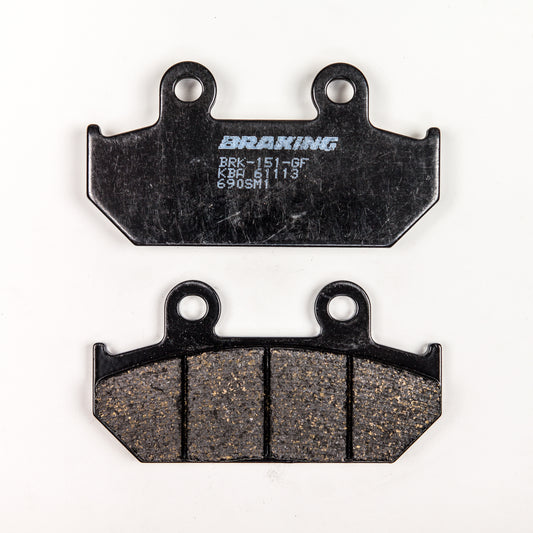 Braking Semi-Metallic Brake Pads