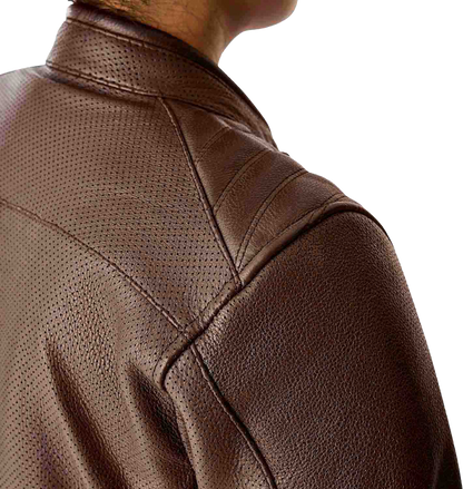 RST Women's Roadster Air D3o Leather Jacket - Brown, Size XS