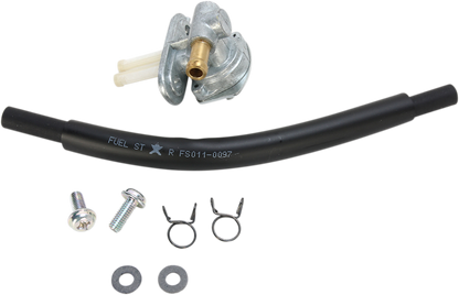 ALL BALLS Petcock Fuel Kit for Yamaha FS101-0152 – Includes Fuel Valve, Line, Clamps & Gaskets