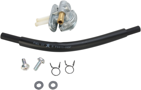 ALL BALLS Petcock Fuel Kit for Yamaha FS101-0152 – Includes Fuel Valve, Line, Clamps & Gaskets
