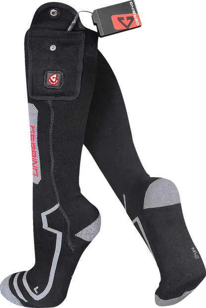 GERBING HEATED CLOTHING 7V Wool Heated Socks - Large/XL, Model GER-SK-7V-W-L-XL