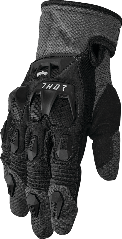 THOR Terrain Gloves 2XL Black/Charcoal - Part Number 3330-8247