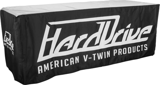 TABLE COVER GREY/BLACK 8' X 30" X 30"