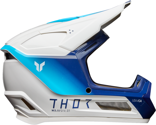 THOR Youth Fleet Storm Helmet - White/Navy, Small (Part 0111-1689)