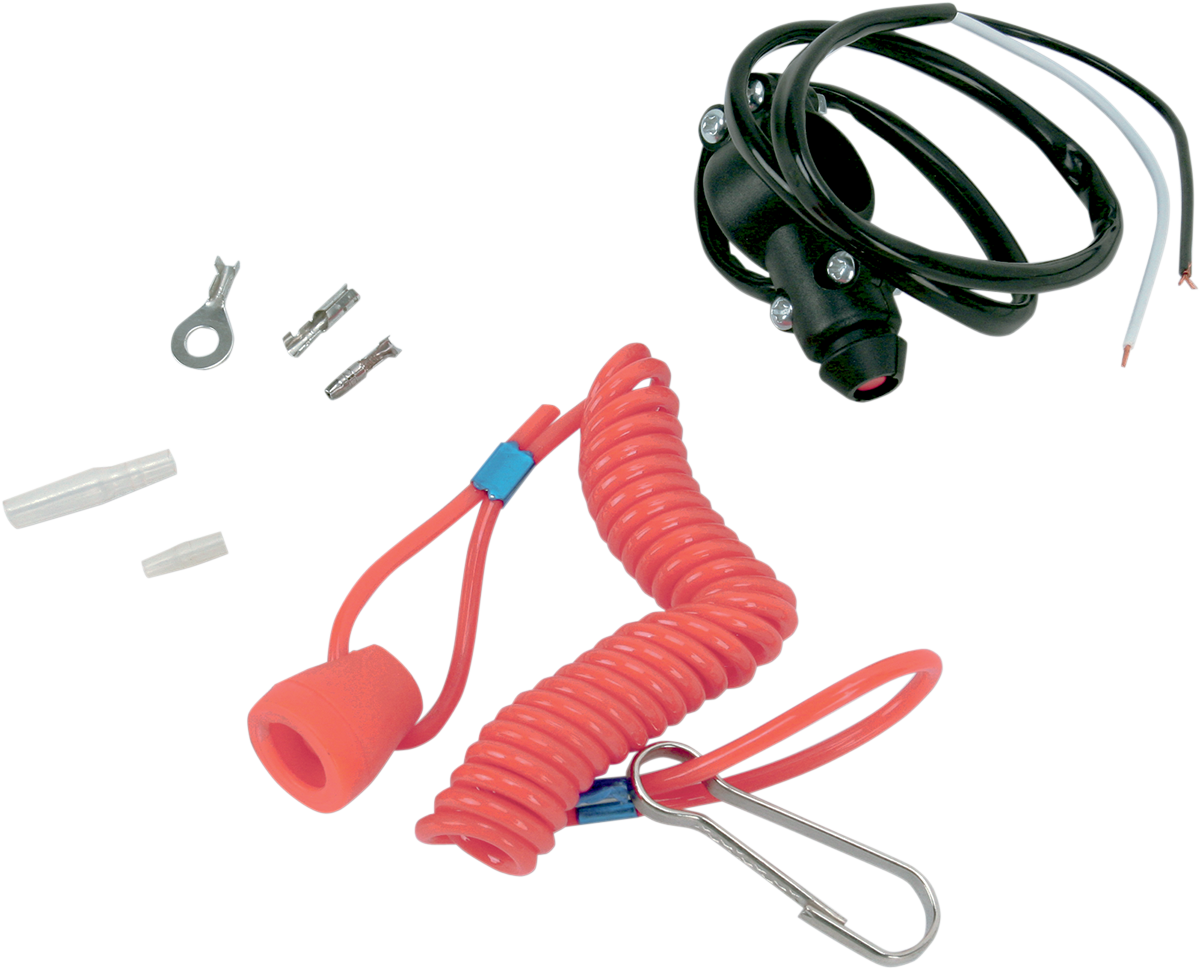 K&S TECHNOLOGIES Kill Switch Tether Line - Handlebar Mount 12-0100