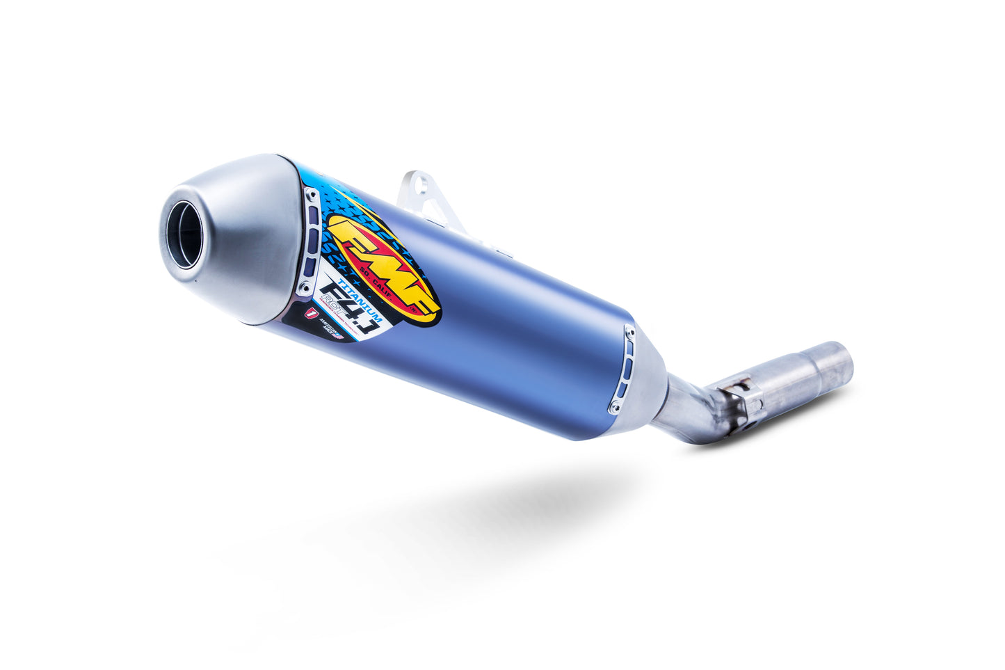 FMF Factory 4.1 Mini Slip-On SS and Titanium Muffler for Kawasaki KLX140