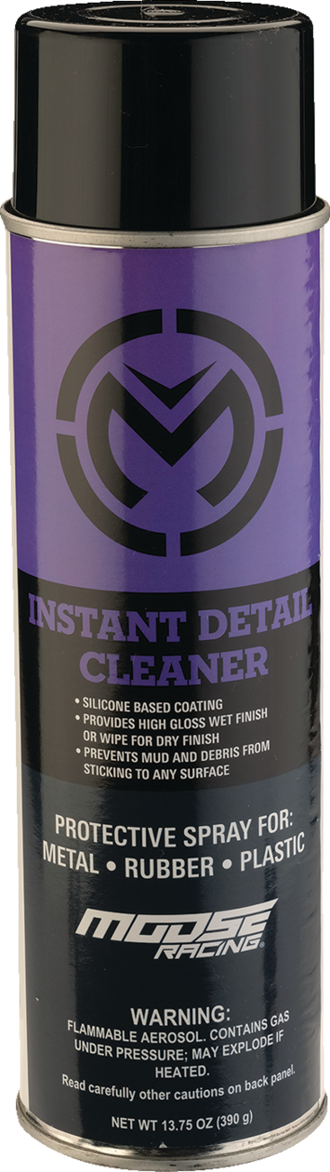 Moose Offroad MADI241216 Instant Detailer – 13.75 oz Aerosol for Metal, Plastic, and Rubber Surfaces