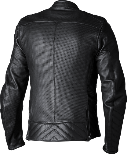 RST Ladies Roadster Air CE Leather Jacket in Black – Comfortable and Breathable for Warm Weather