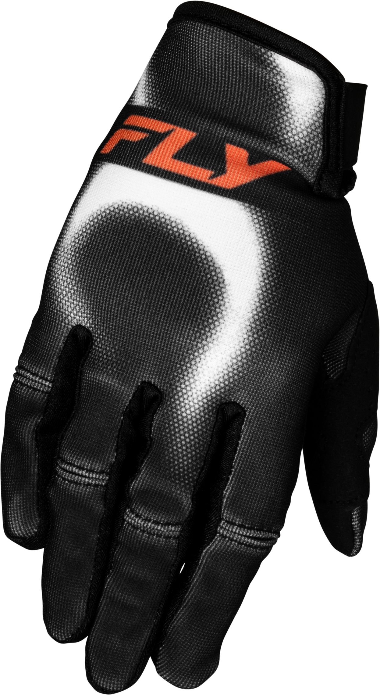 Youth Kinetic Torch Gloves Black/White/Orange Ym
