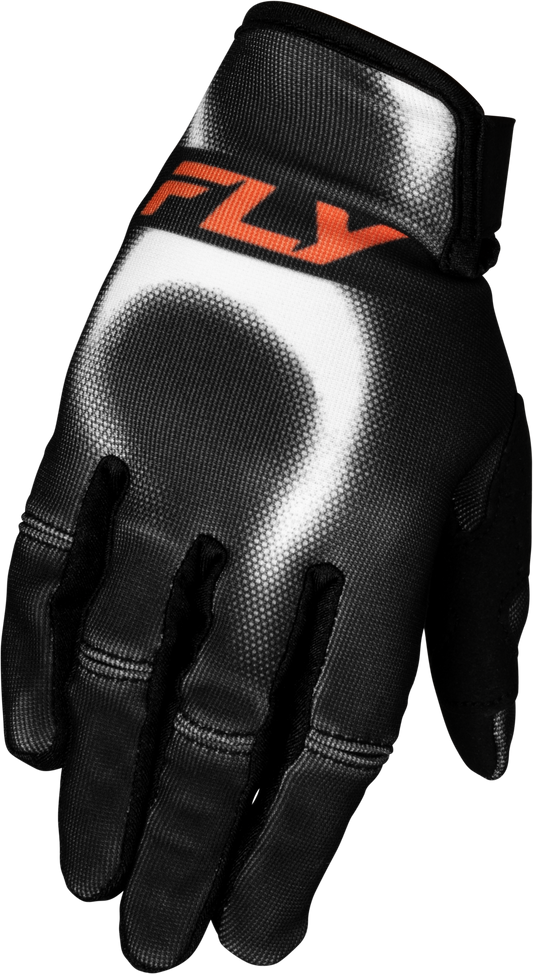 Youth Kinetic Torch Gloves Black/White/Orange Yl
