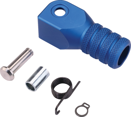 Moose Offroad Knurled Shift Lever Tip for Hammerhead CNC - Blue (Part #81-0000-02-20)