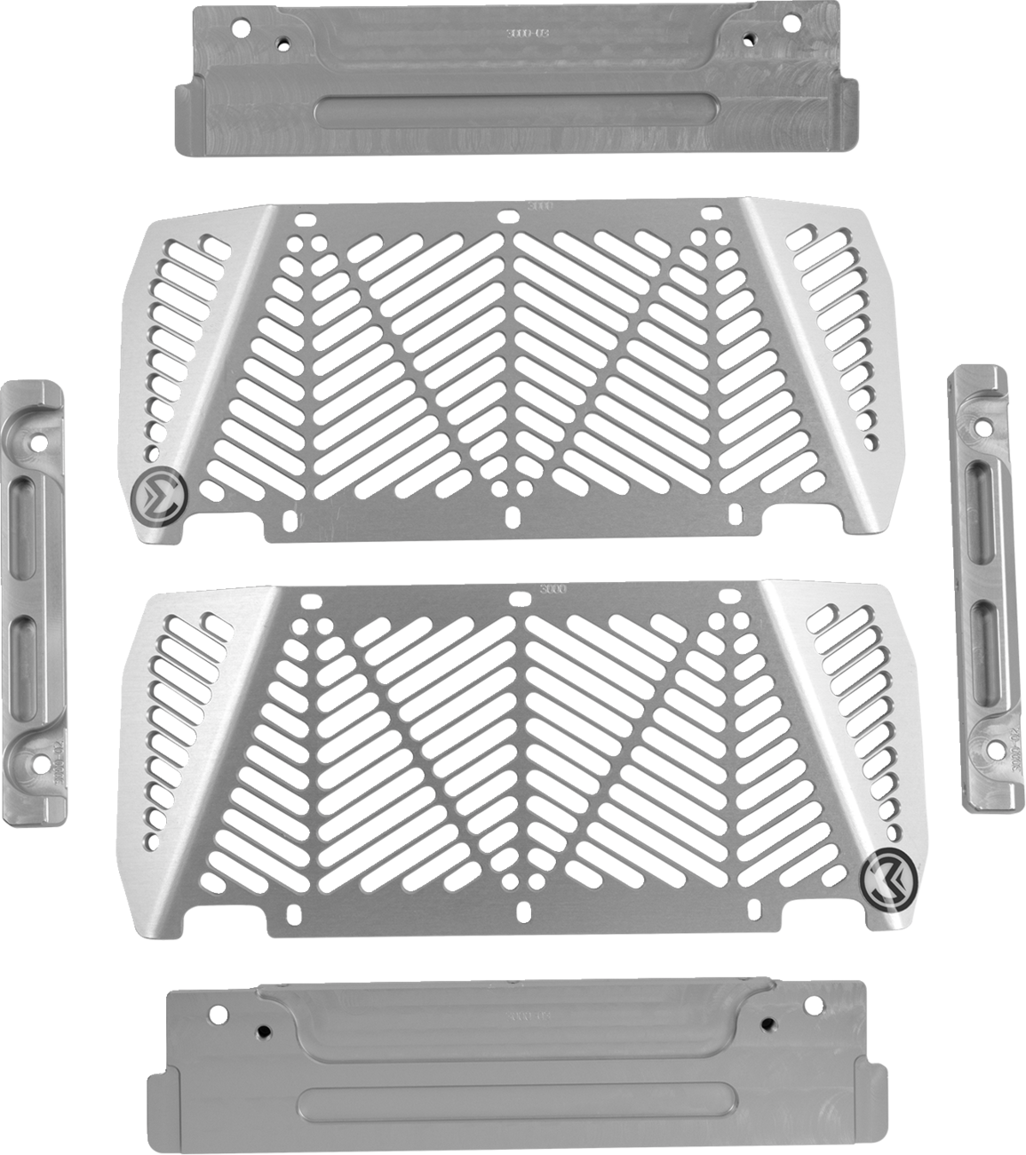 Moose Offroad Kawasaki/Suzuki Radiator Guard 12-3000 – Aluminum Front Protection
