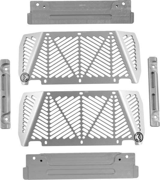 Moose Offroad Kawasaki/Suzuki Radiator Guard 12-3000 – Aluminum Front Protection