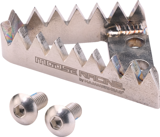 MOOSE OFFROAD Titanium Brake Tip 82-0000-22-80 for KTM, Beta, and Hammerhead CNC & Forged Rear Brake Pedals