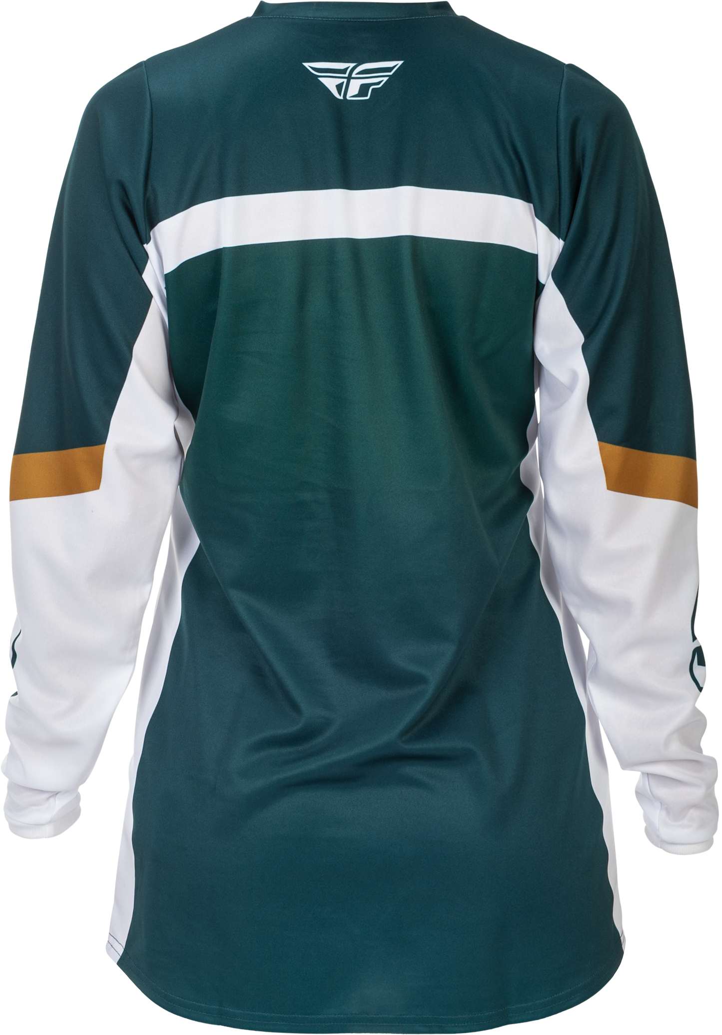 FLY RACING WOMEN'S F-16 JERSEY TEAL/WHITE/GOLD LG'LG
