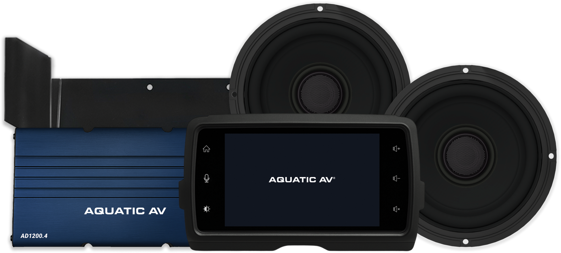 AQUATIC AV HK401 Deluxe Harley Package for FLHT 2014-2023