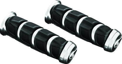 Kuryakyn Kinetic Grips Universal 1 inch Chrome for Honda VTX1800T and Shadow Models