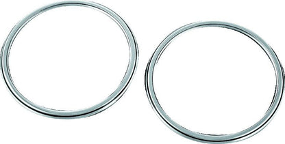 Kuryakyn Corona Speaker Grills Chrome for Harley-Davidson Touring Models