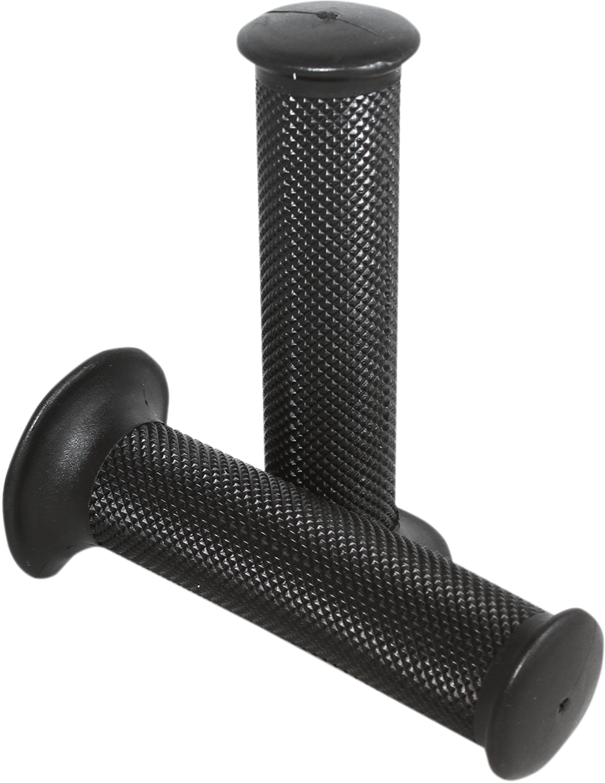 DOMINO Dakar Grips - 128 mm Closed Ends Black (Part #1124.82.40.06-1)