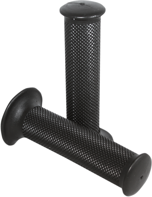 DOMINO Dakar Grips - 128 mm Closed Ends Black (Part #1124.82.40.06-1)