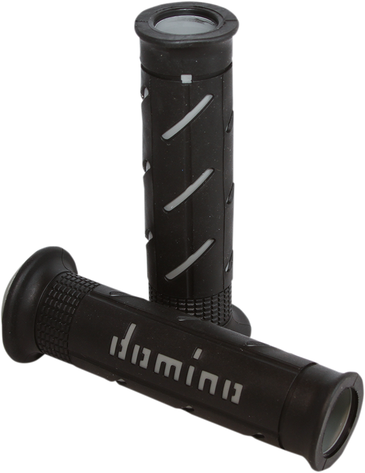 DOMINO XM2 Sport Touring Grips - Black and Gray, Part Number A25041C5240C7-0