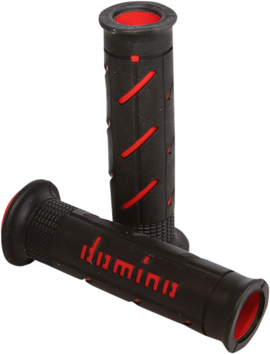 DOMINO XM2 Sport Touring Grips - Black/Red A25041C4240C7-0