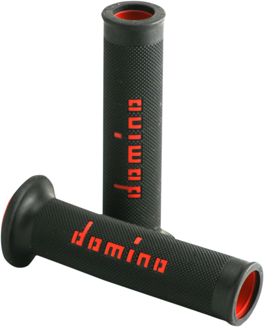 DOMINO MotoGP Grips Dual-Compound Black/Red A01041C4240B7-0