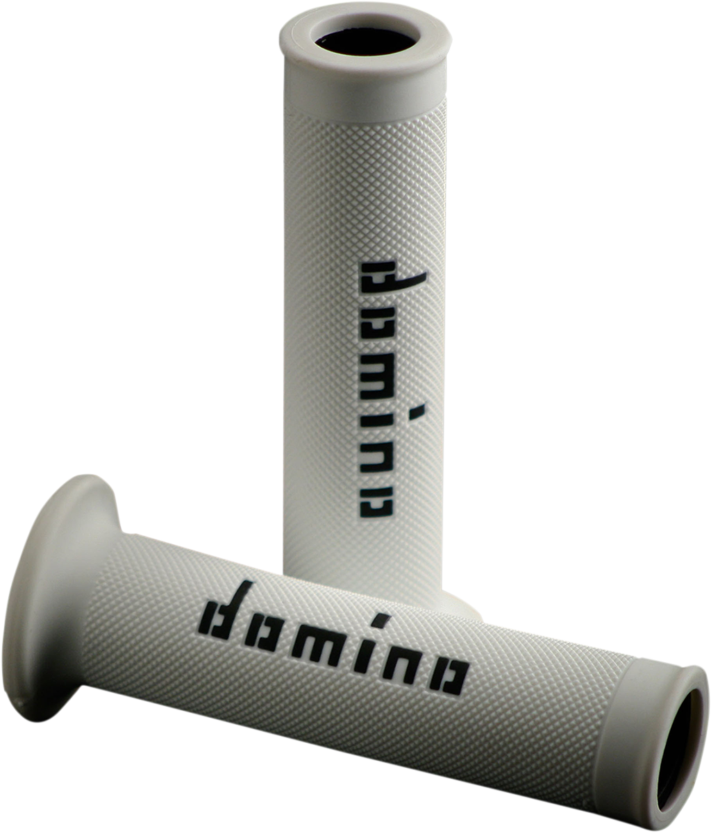 DOMINO MotoGP Grips Dual-Compound White/Black A01041C4046B7-0