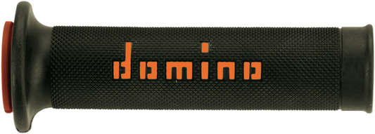 DOMINO MotoGP Grips - Dual-Compound Black and Orange A01041C4540B7-0