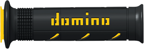 DOMINO XM2 Sport Touring Grips - Black and Yellow, Part A25041C4740C7-0