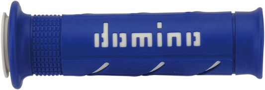DOMINO XM2 Blue/White Sport Touring Hand Grips – Part Number A25041C4648C7-0