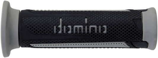 DOMINO Turismo Street Bike Grips - Black and Gray, Part A35041C5270C7-0