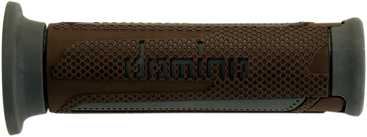 DOMINO Turismo Street Bike Grips - Brown and Gray A35041C6564C7-0