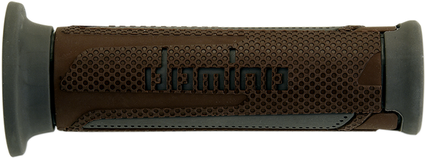 DOMINO Turismo Street Bike Grips - Brown and Gray A35041C6564C7-0