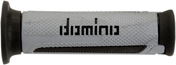 DOMINO Turismo Street Bike Grips - Silver and Black A35041C7059C7-0