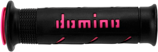 DOMINO XM2 Sport Touring Motorcycle Grips - Black and Pink A25041C4340C7-0