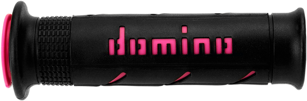 DOMINO XM2 Sport Touring Motorcycle Grips - Black and Pink A25041C4340C7-0