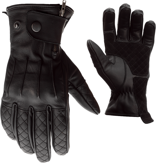 RST Matlock CE Level 1 KP Black Textile Motorcycle Gloves