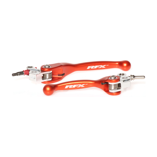 RFX Flexible Lever Set Orange for KTM - Part Number FXFL 50400 55OR