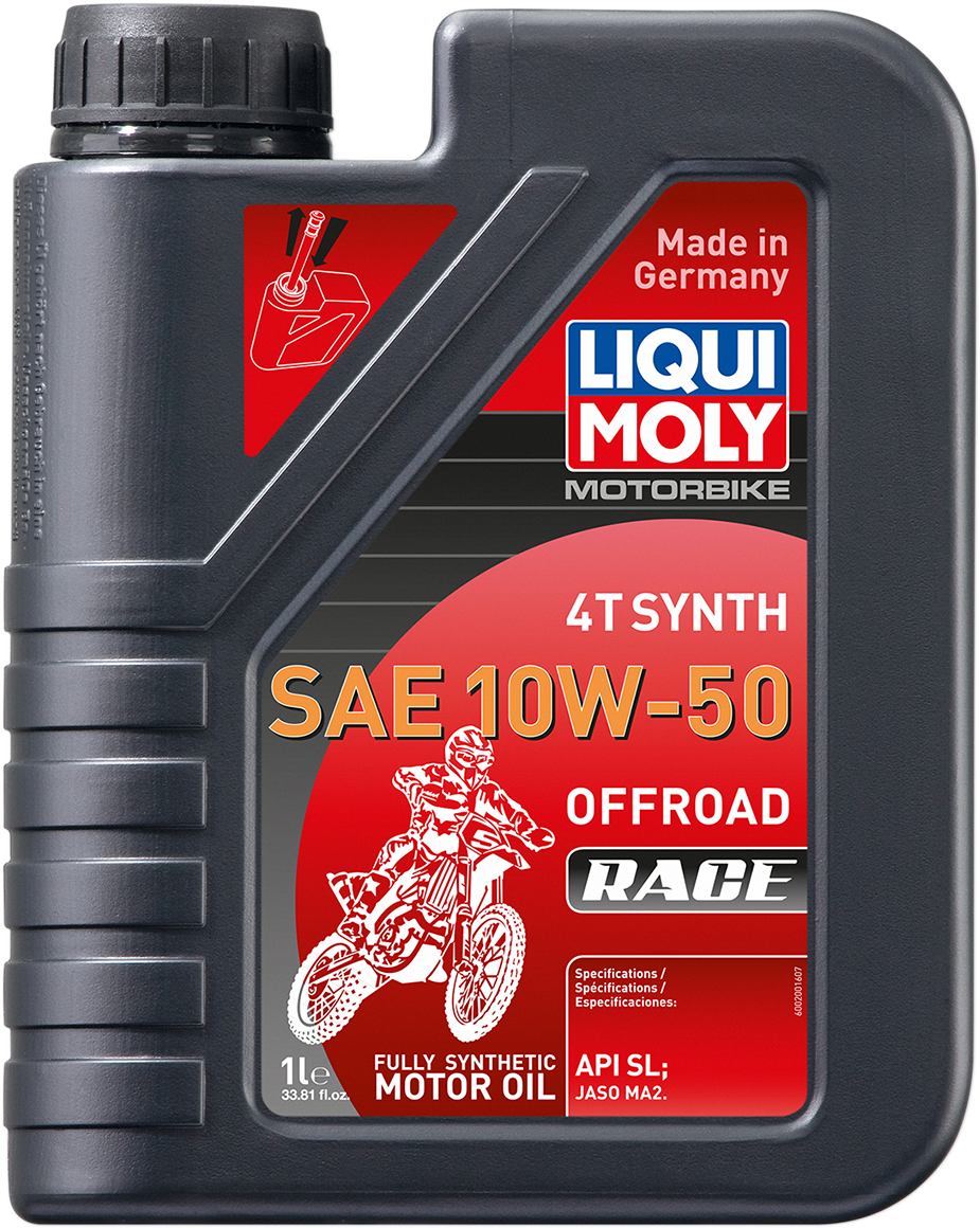 LIQUI MOLY Offroad Synthetic Oil 10W-50 - 1L - Part Number 20078