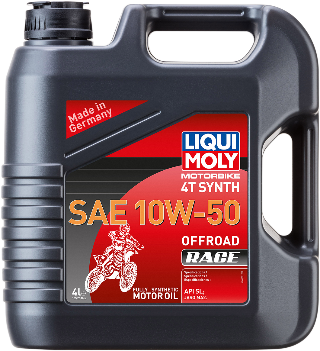 LIQUI MOLY Off-Road Synthetic Oil 10W-50, 4L - Part Number 20080
