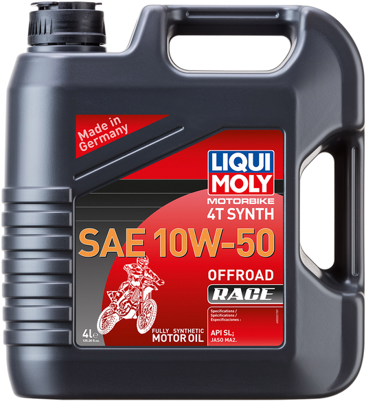 LIQUI MOLY Off-Road Synthetic Oil 10W-50, 4L - Part Number 20080